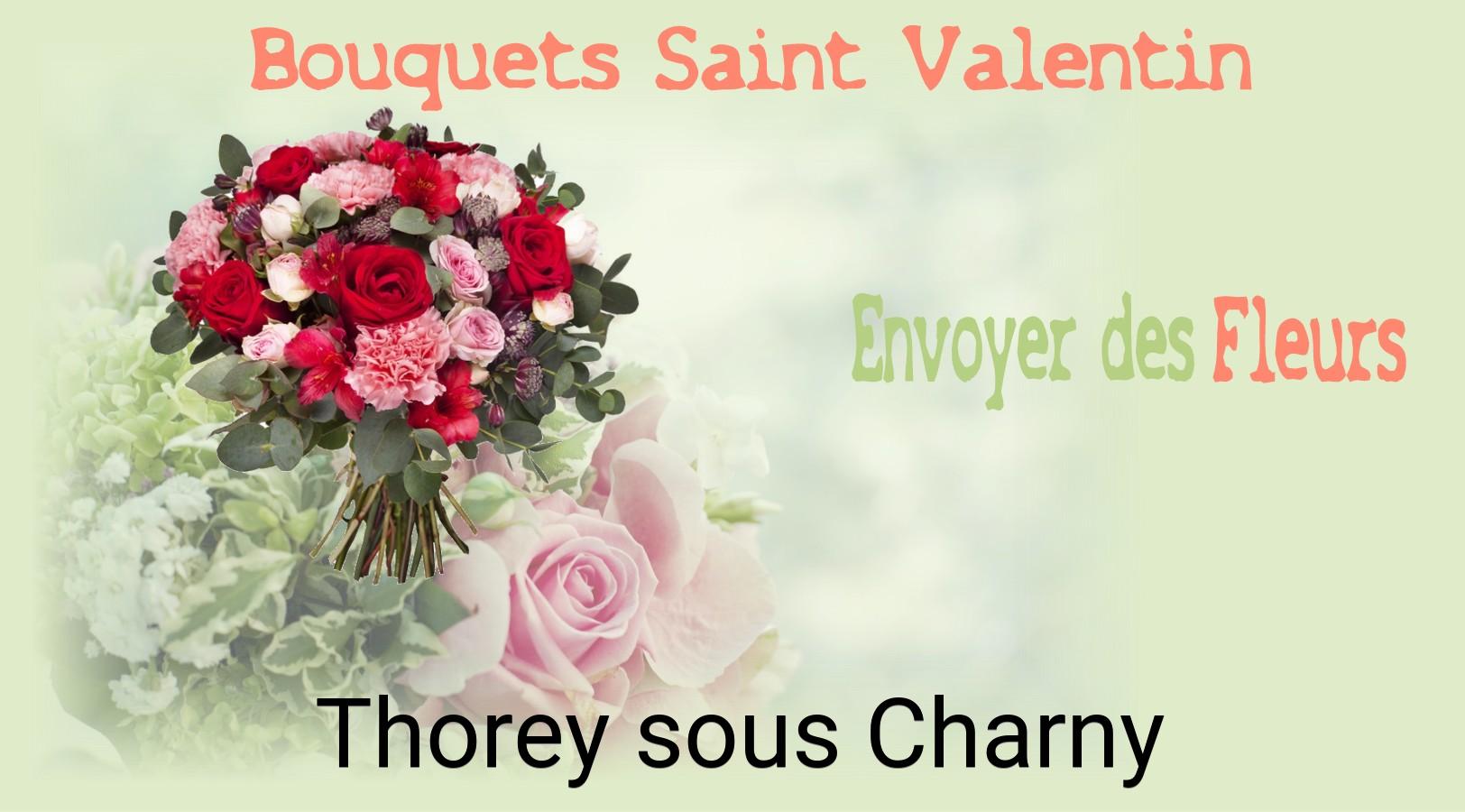 Roses de Saint-Valentin livrées à Thorey-sous-Charny